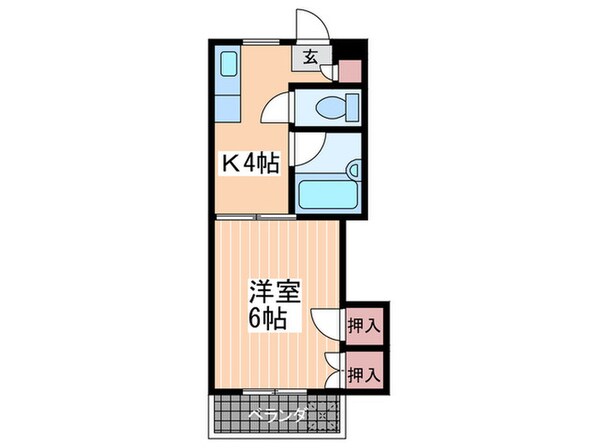 谷川ビルの物件間取画像